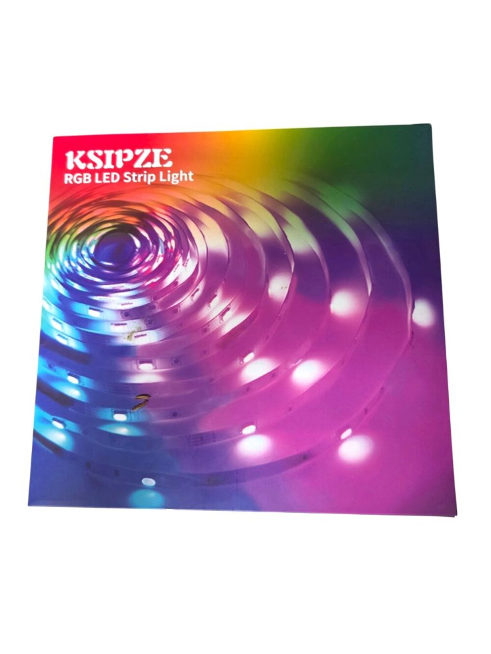 KSIPZE 100ft RGB LED Strip Lights Music Sync Remote Smart App Control Flexible - Picture 8 of 9